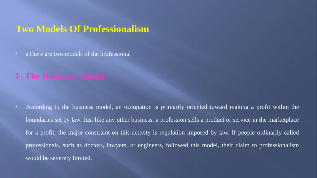 Engineering Profession Ethics Chapter Three/ - slide 12 of 13