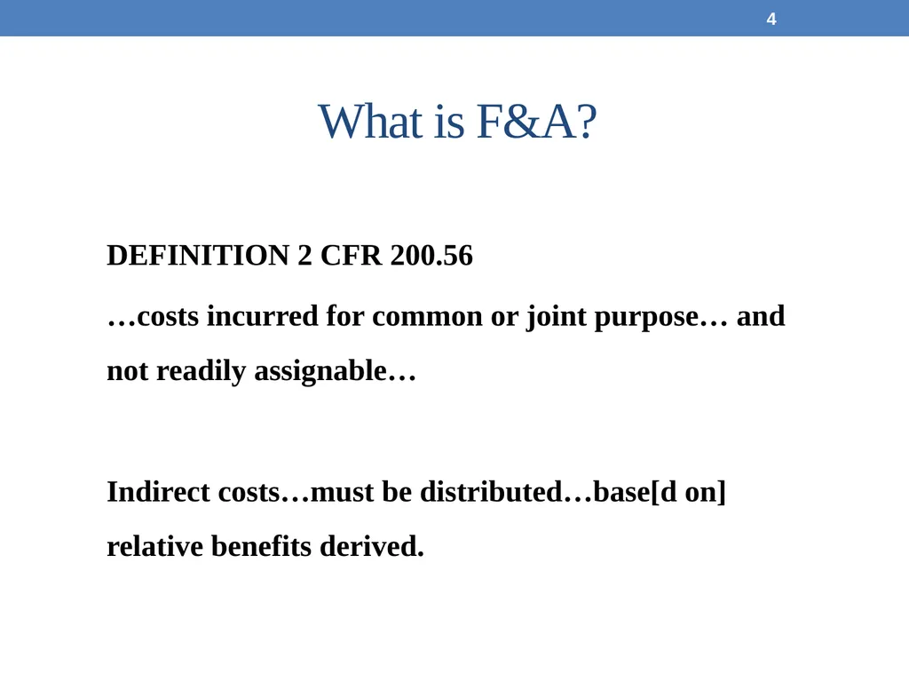 May 19, 2017 Office for Sponsored Programs Cost - slide 4 of 15