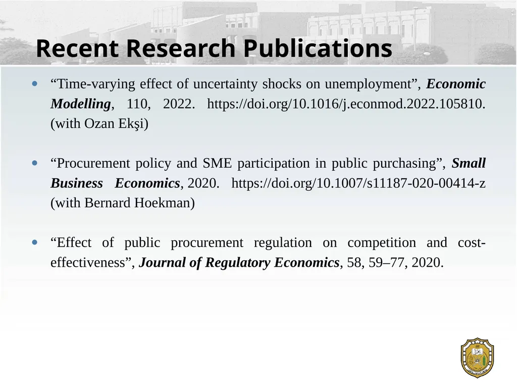 Research Plan Presented By Bedri Tas Department of - slide 5 of 9