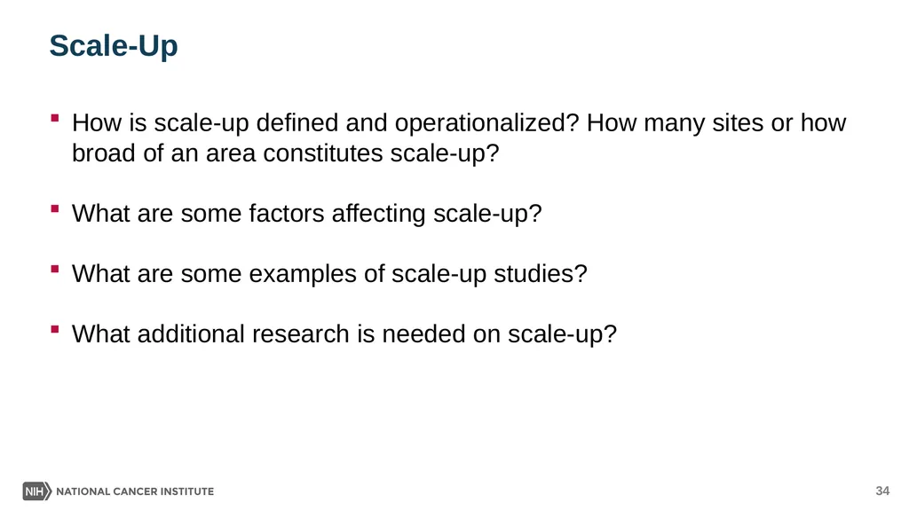 Multilevel Intervention Training Institute Module - slide 34 of 41