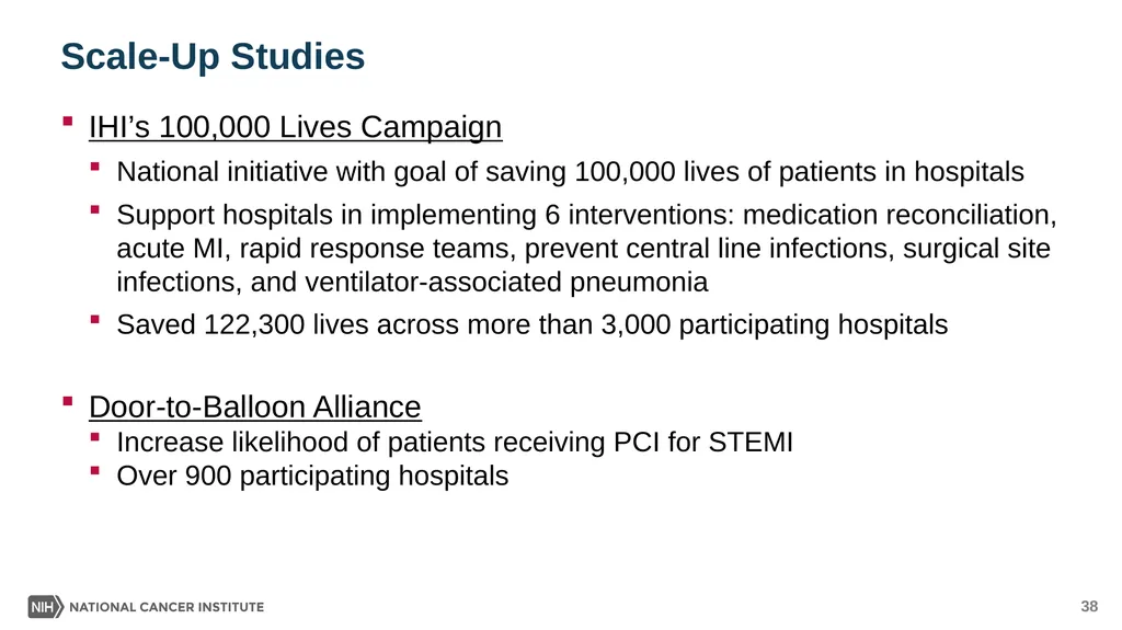 Multilevel Intervention Training Institute Module - slide 38 of 41