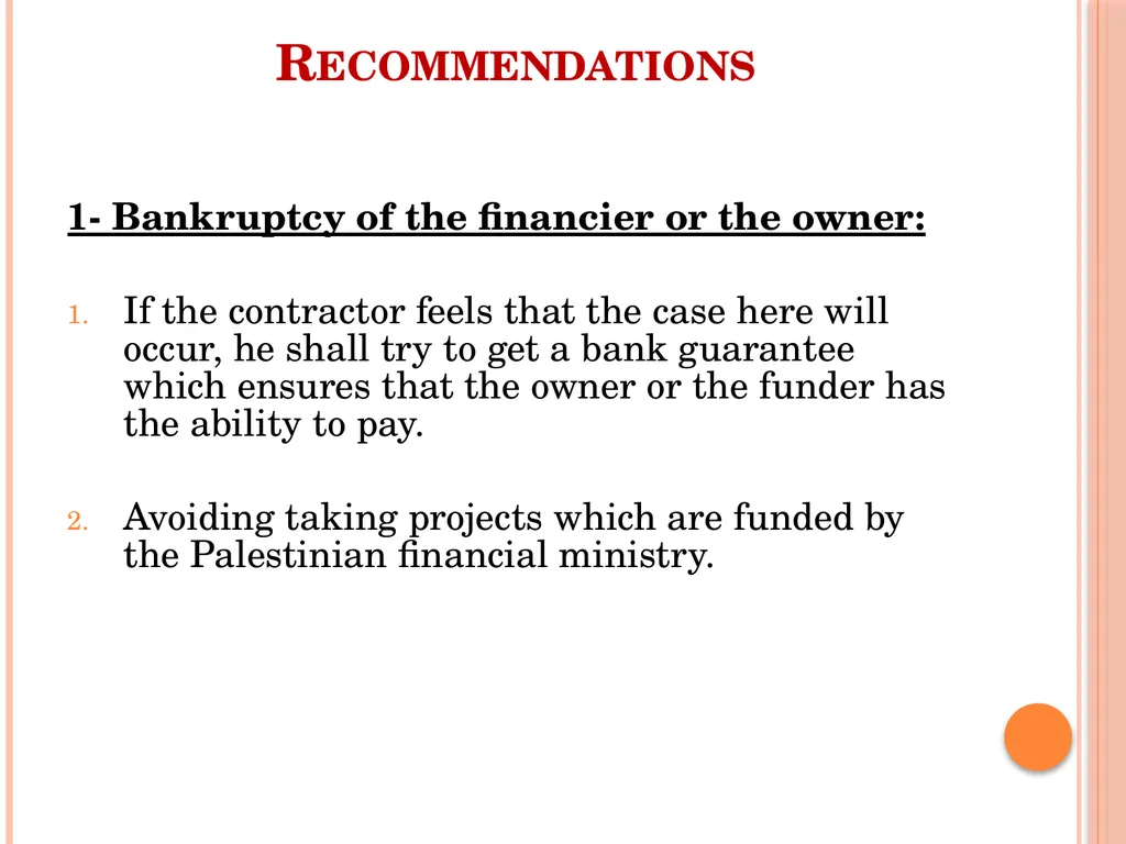 Financial Risk Management Affecting Building - slide 14 of 21