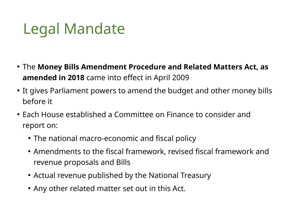 JOINT STANDING COMMITTEE ON THE FINANCIAL - slide 3 of 13