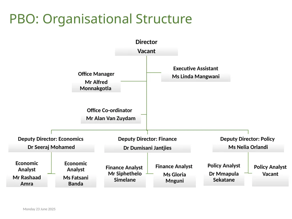 JOINT STANDING COMMITTEE ON THE FINANCIAL - slide 9 of 13