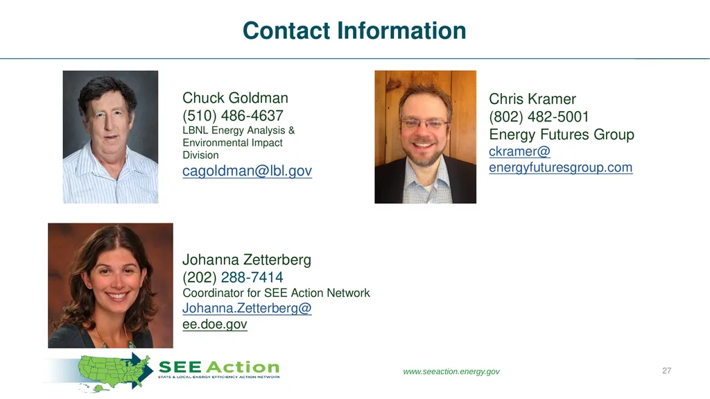 Making It Count Understanding the Value of Energy - slide 27 of 27