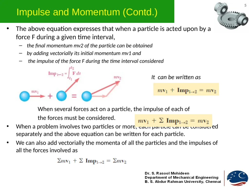 1 ENGINEERING MECHANICS GE 107 Lecture 11 Unit IV - slide 5 of 17