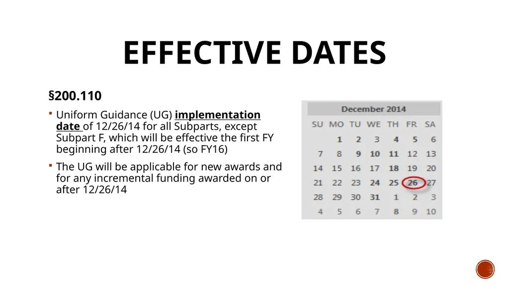 Omb Uniform guidance A DEEPER LOOK INTO THE - slide 4 of 29