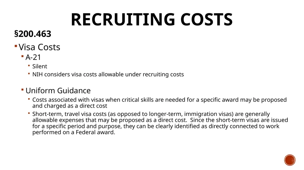 Omb Uniform guidance A DEEPER LOOK INTO THE - slide 27 of 29