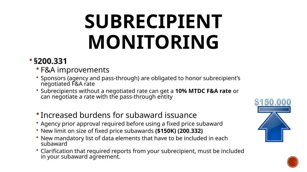 Omb Uniform guidance A DEEPER LOOK INTO THE - slide 16 of 29