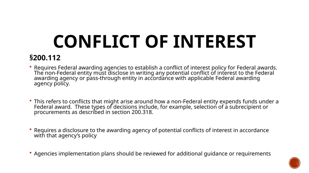 Omb Uniform guidance A DEEPER LOOK INTO THE - slide 5 of 29