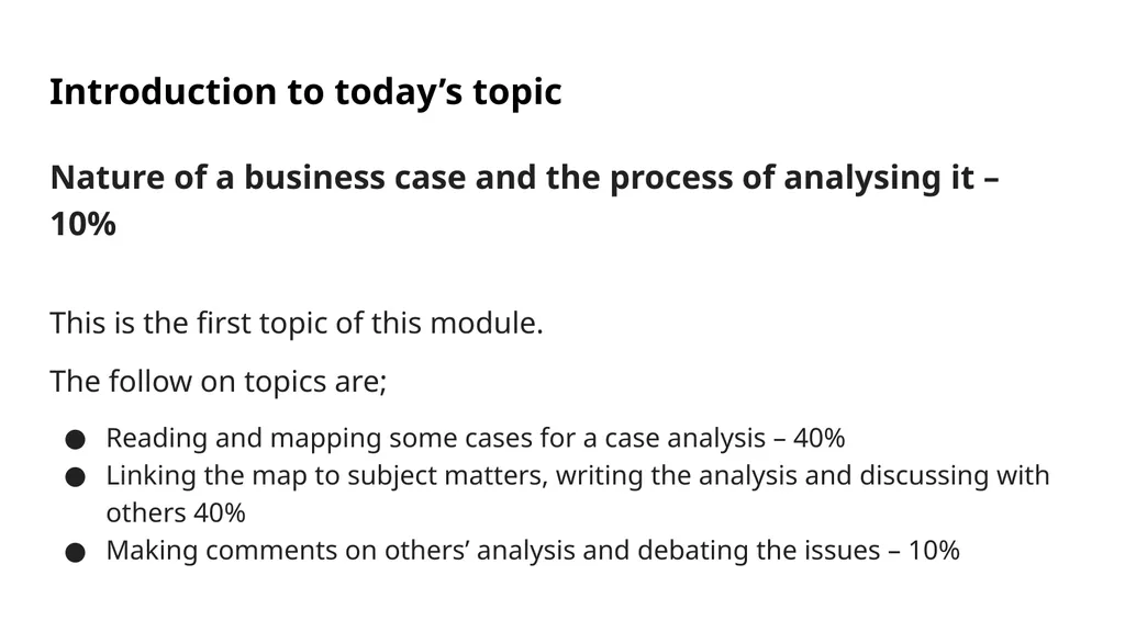 ABS 200 Business Case Analysis (BCA) Terence - slide 6 of 39