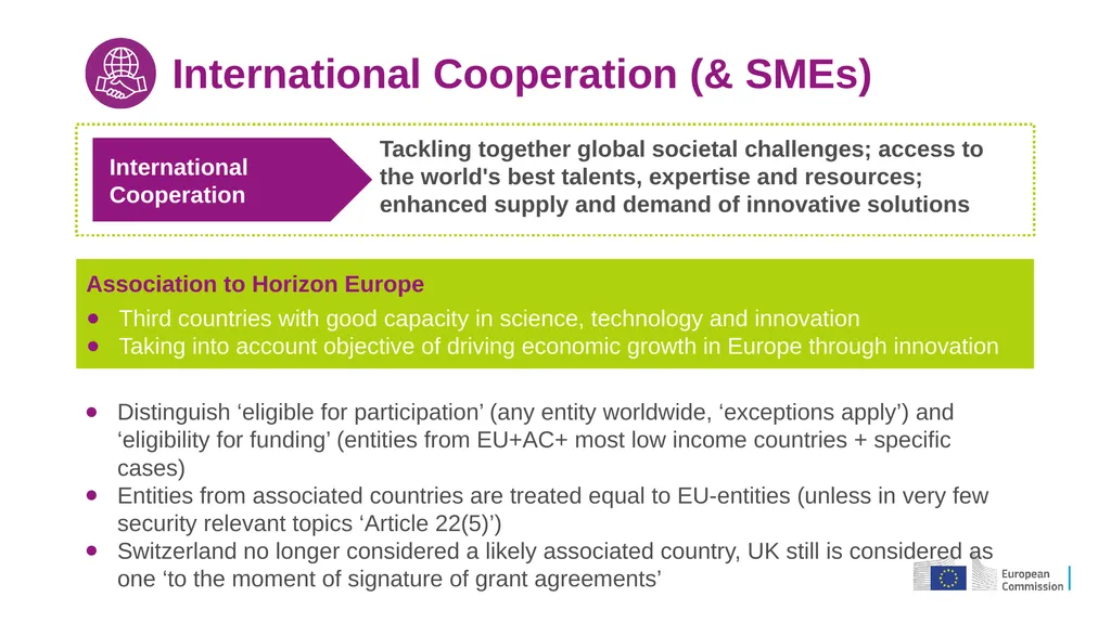A quick introduction for newcomers HORIZON EUROPE - slide 17 of 18