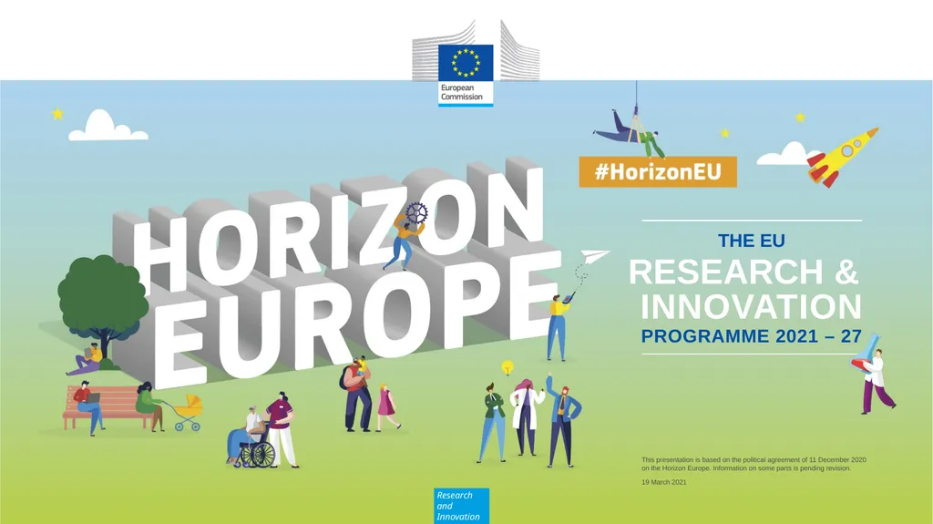 A quick introduction for newcomers HORIZON EUROPE - slide 1 of 18