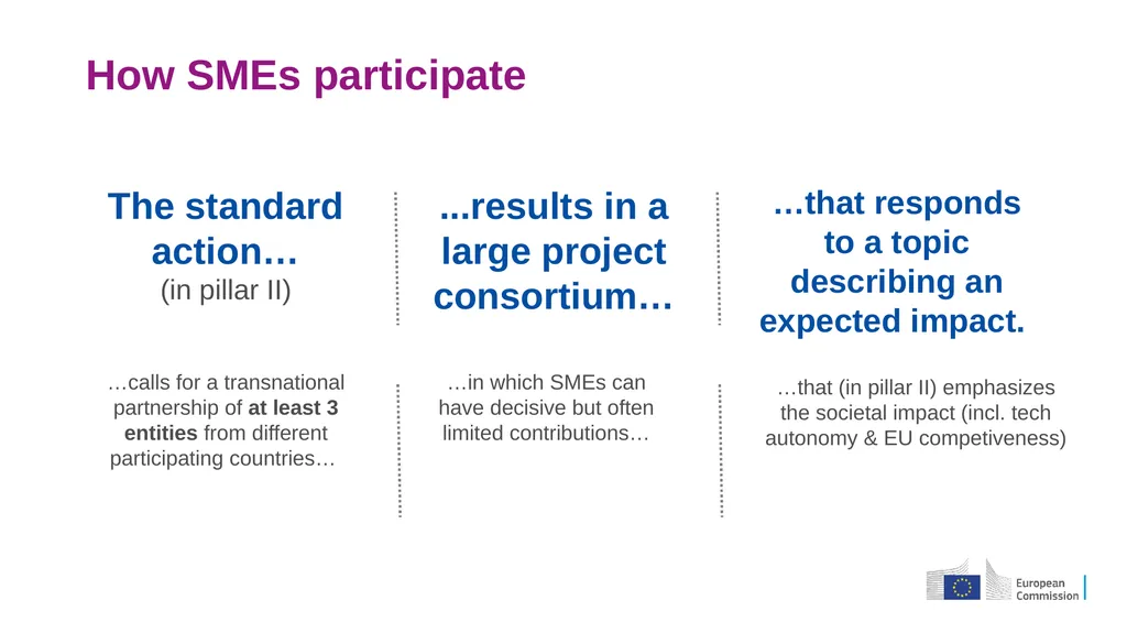 A quick introduction for newcomers HORIZON EUROPE - slide 9 of 18