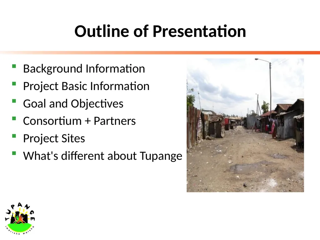 Tupange - The Kenya Urban Reproductive Health - slide 2 of 17