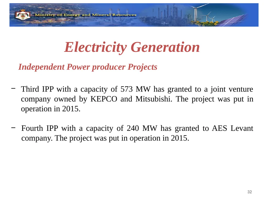 Eleventh Meeting of the Oslo Group on Energy - slide 32 of 34