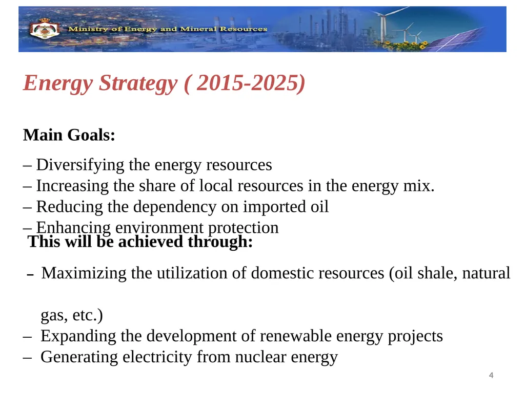 Eleventh Meeting of the Oslo Group on Energy - slide 4 of 34