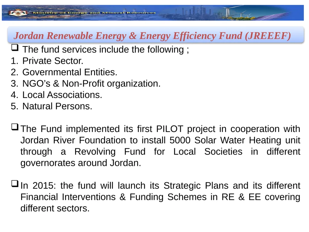 Eleventh Meeting of the Oslo Group on Energy - slide 19 of 34