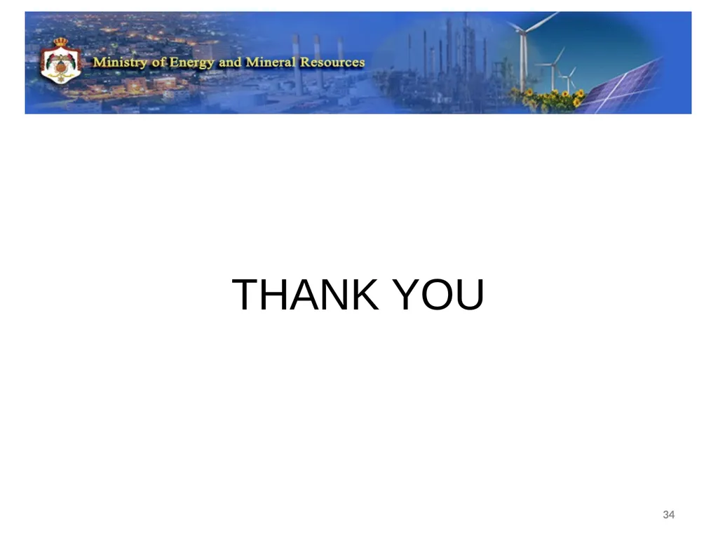 Eleventh Meeting of the Oslo Group on Energy - slide 34 of 34