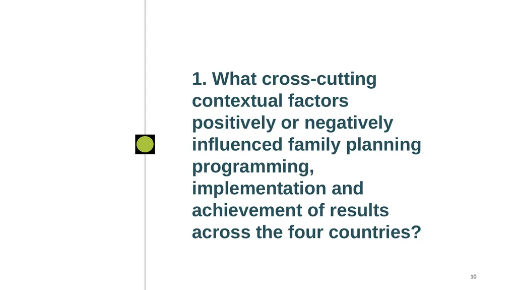 Performance Evaluation for USAID/West - slide 10 of 68