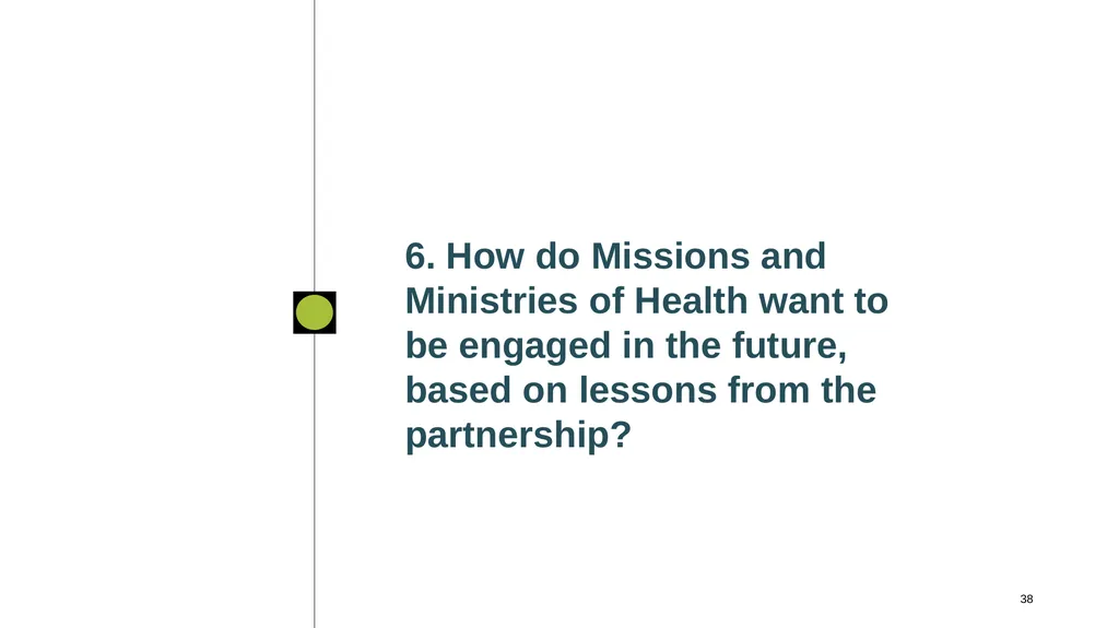 Performance Evaluation for USAID/West - slide 38 of 68