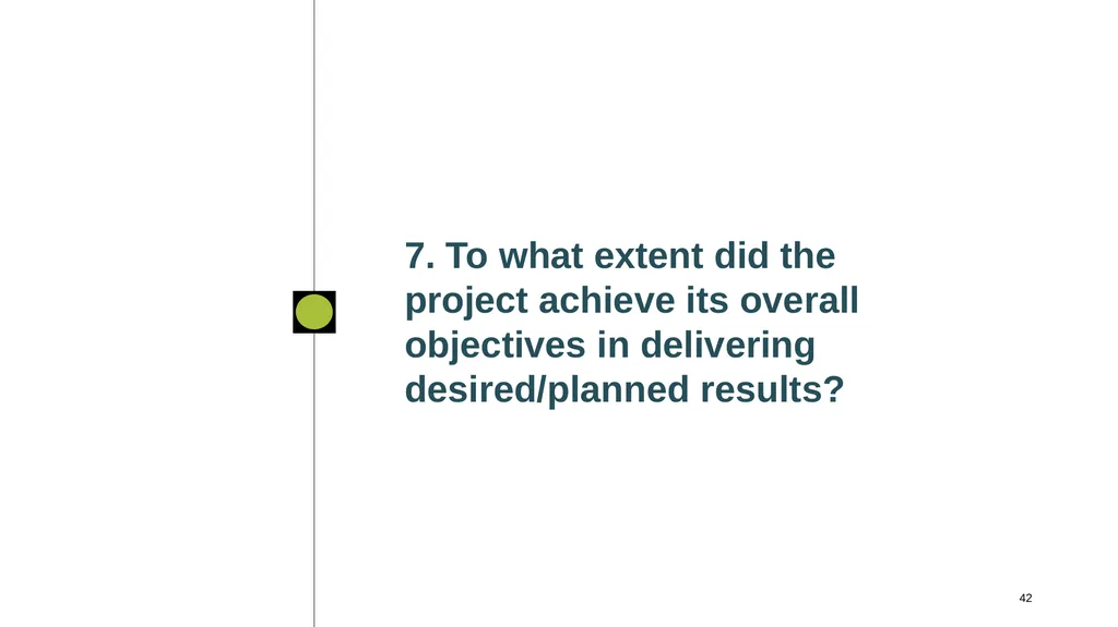 Performance Evaluation for USAID/West - slide 42 of 68