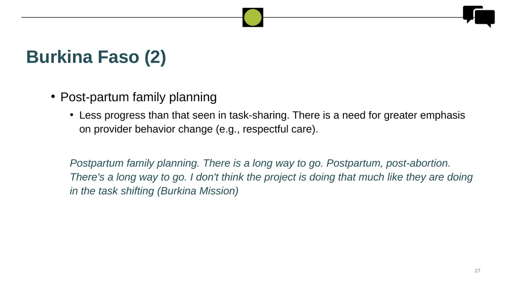 Performance Evaluation for USAID/West - slide 27 of 68