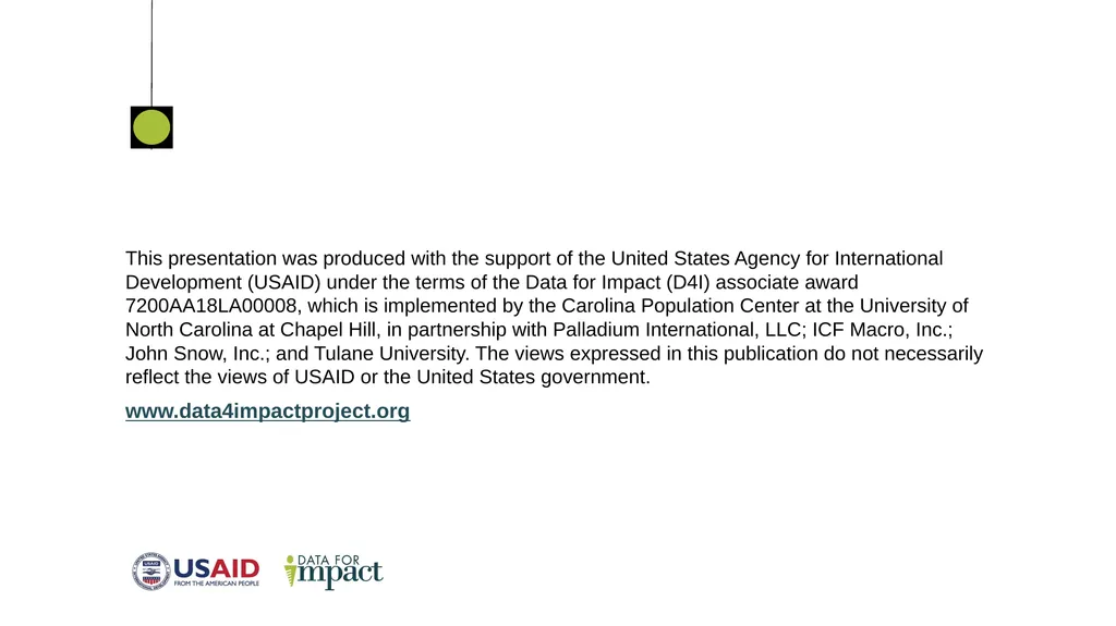 Performance Evaluation for USAID/West - slide 68 of 68
