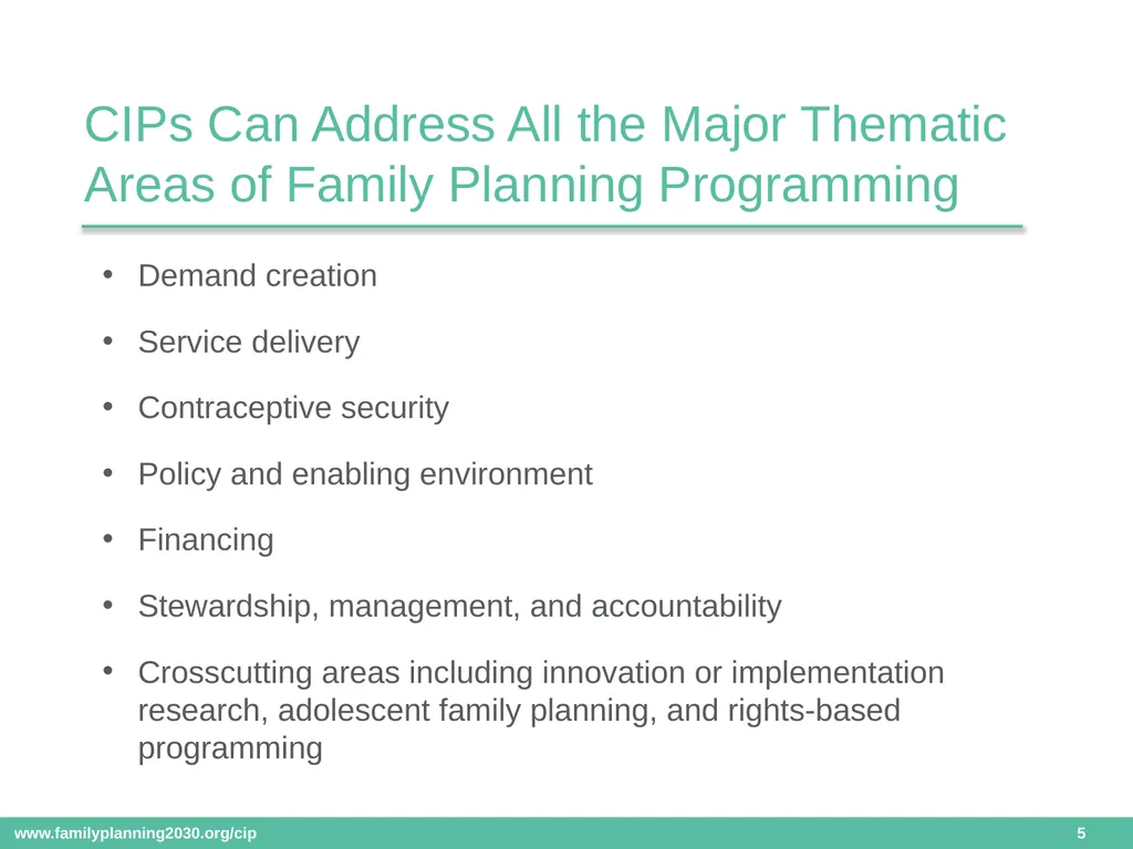Costed Implementation Plan Resource Kit Date: - slide 5 of 16
