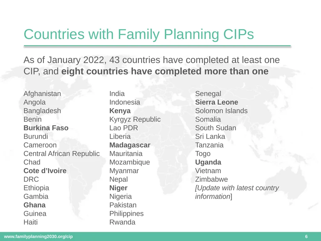 Costed Implementation Plan Resource Kit Date: - slide 6 of 16