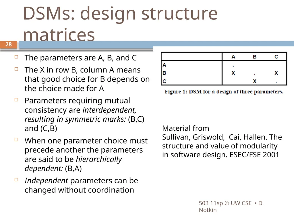 CSE503: Software Engineering Research approaches, - slide 28 of 42
