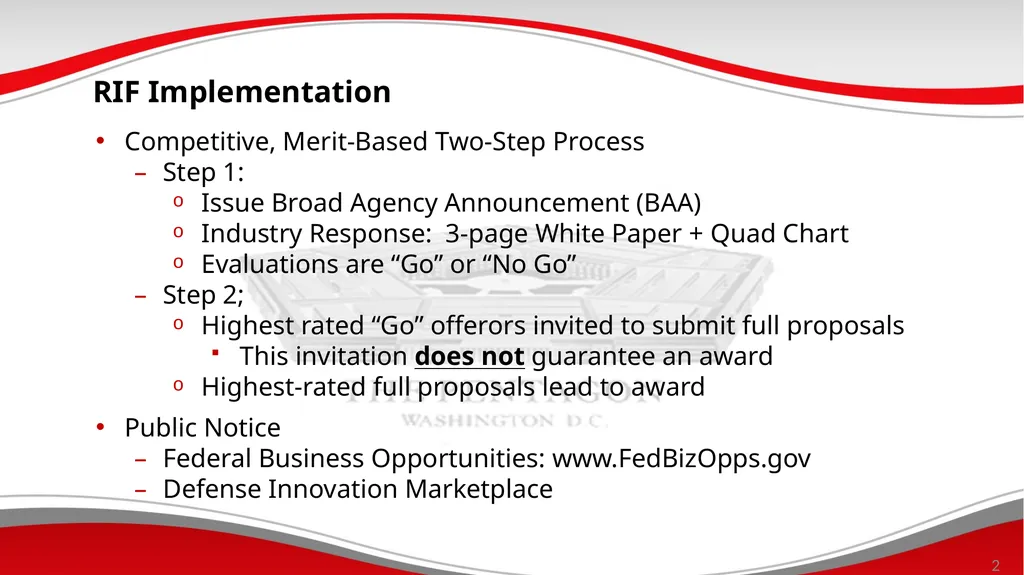 DoD Mechanisms to Assist in Commercializing - slide 23 of 28