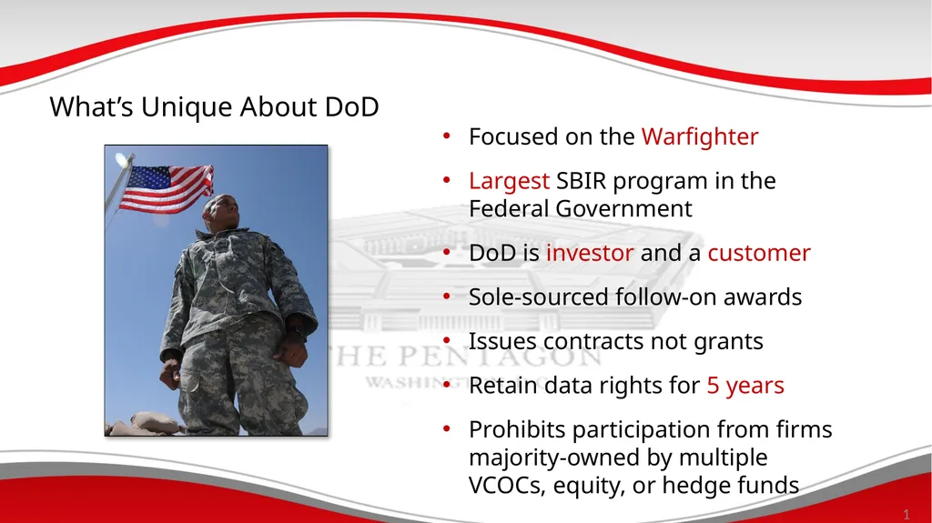 DoD Mechanisms to Assist in Commercializing - slide 10 of 28