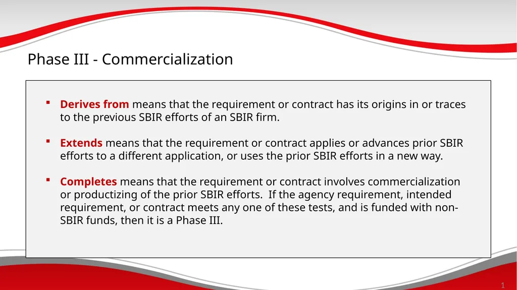 DoD Mechanisms to Assist in Commercializing - slide 15 of 28