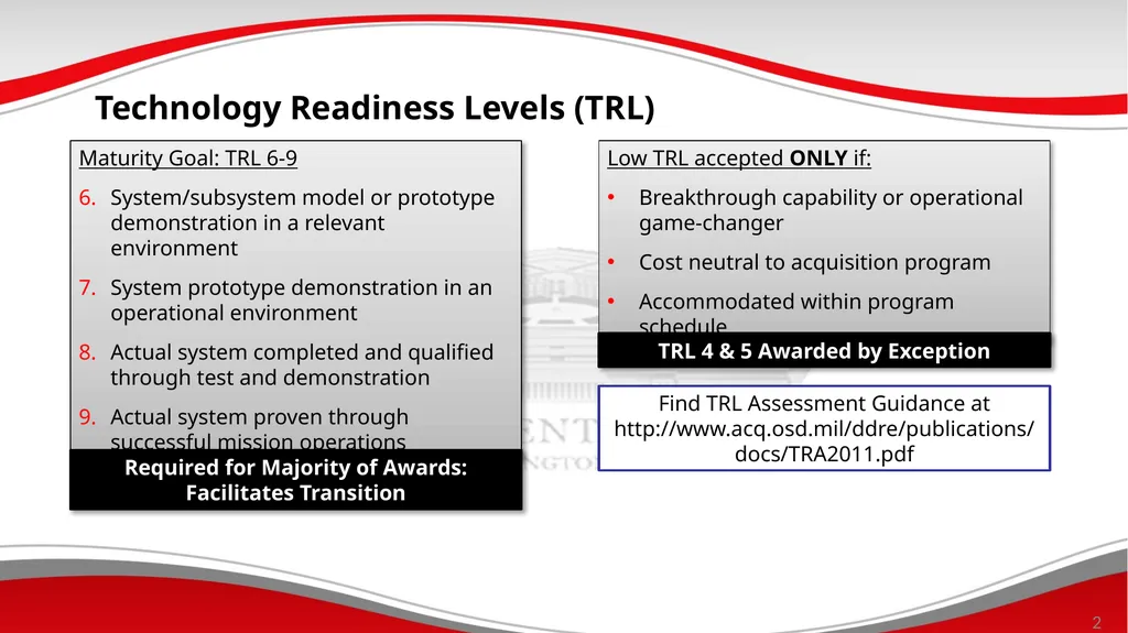 DoD Mechanisms to Assist in Commercializing - slide 22 of 28