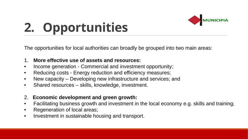 Local authorities and Sustainable Energy – - slide 3 of 10