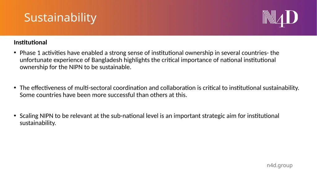 NIPN Contribution Study Preliminary findings June - slide 15 of 17