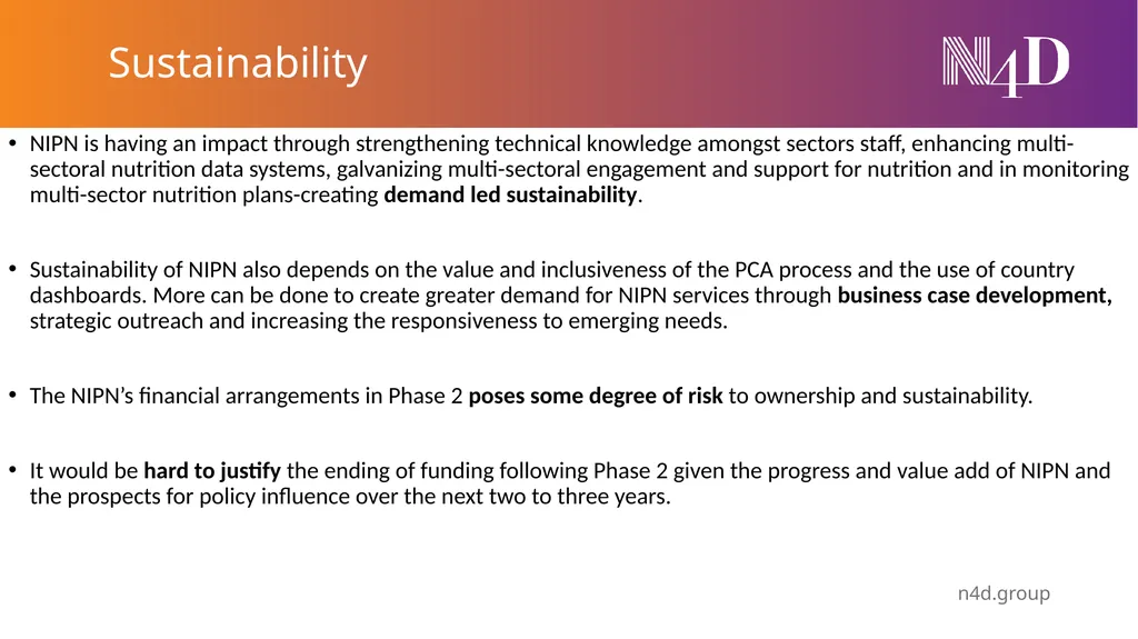 NIPN Contribution Study Preliminary findings June - slide 16 of 17