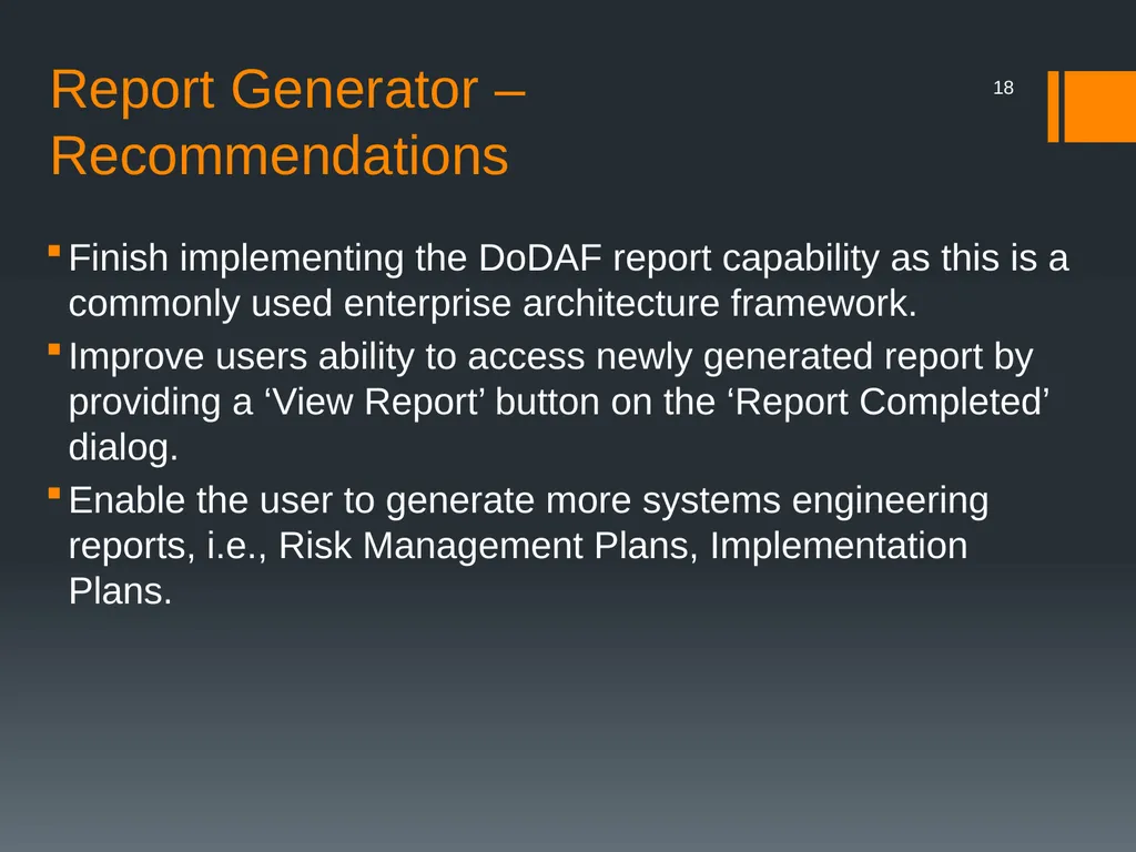 Innoslate™ Systems Engineering Management Tool - slide 18 of 23
