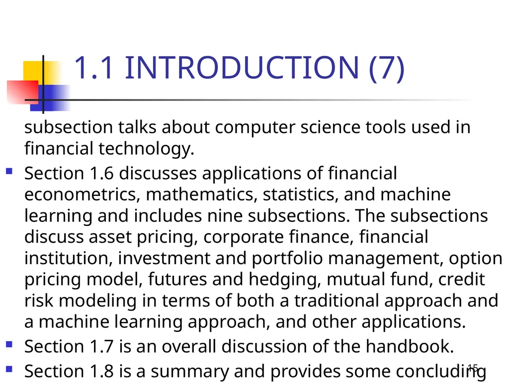 1 Introduction to Financial Econometrics, - slide 15 of 67