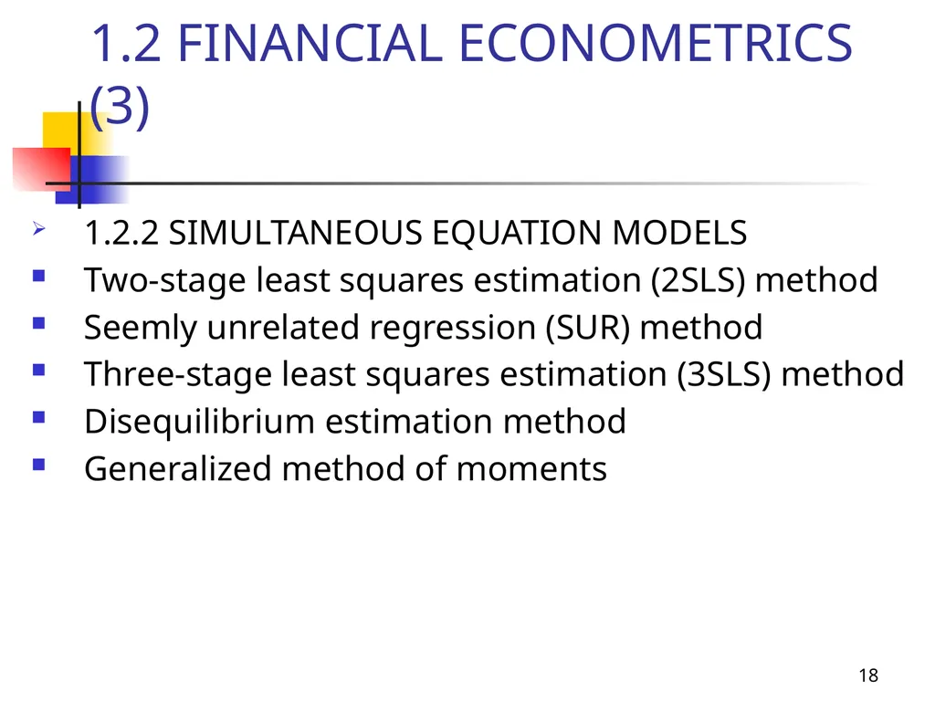 1 Introduction to Financial Econometrics, - slide 18 of 67