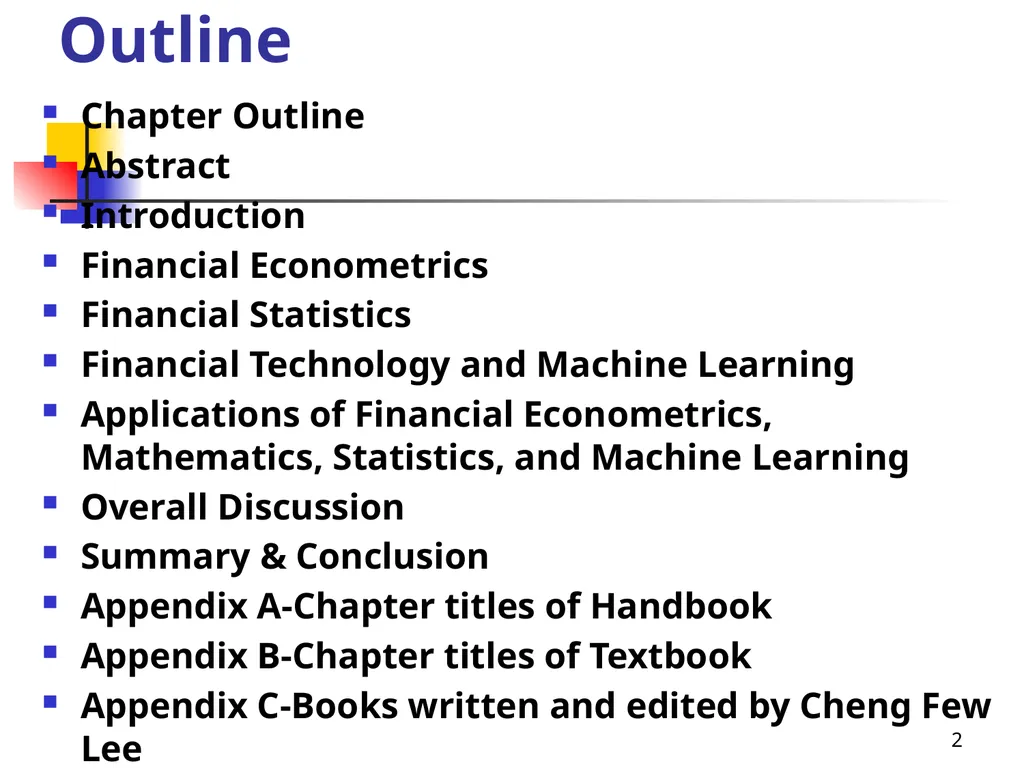 1 Introduction to Financial Econometrics, - slide 2 of 67