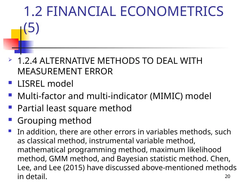 1 Introduction to Financial Econometrics, - slide 20 of 67