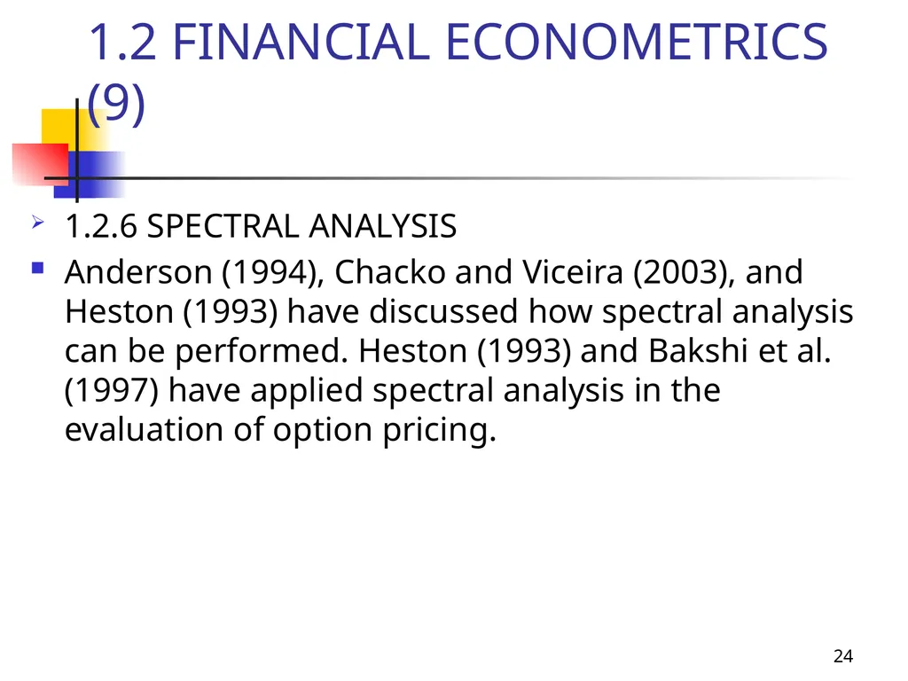 1 Introduction to Financial Econometrics, - slide 24 of 67