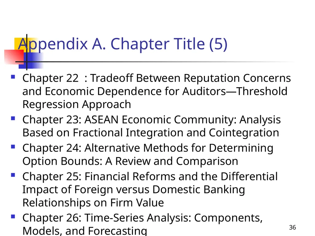 1 Introduction to Financial Econometrics, - slide 36 of 67