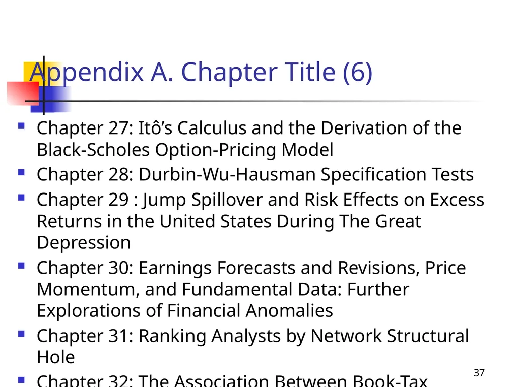 1 Introduction to Financial Econometrics, - slide 37 of 67