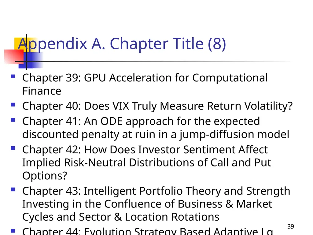 1 Introduction to Financial Econometrics, - slide 39 of 67