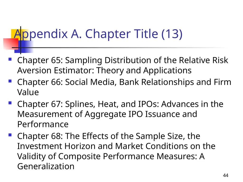 1 Introduction to Financial Econometrics, - slide 44 of 67