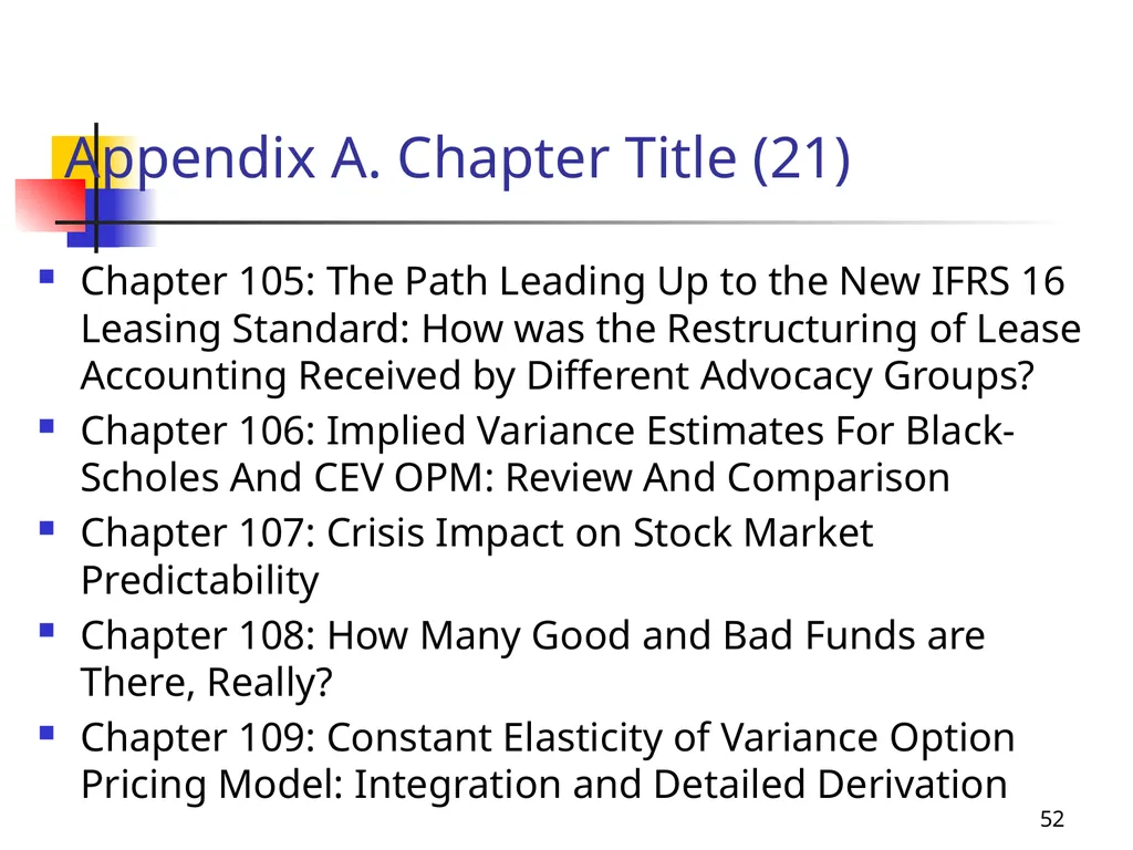 1 Introduction to Financial Econometrics, - slide 52 of 67