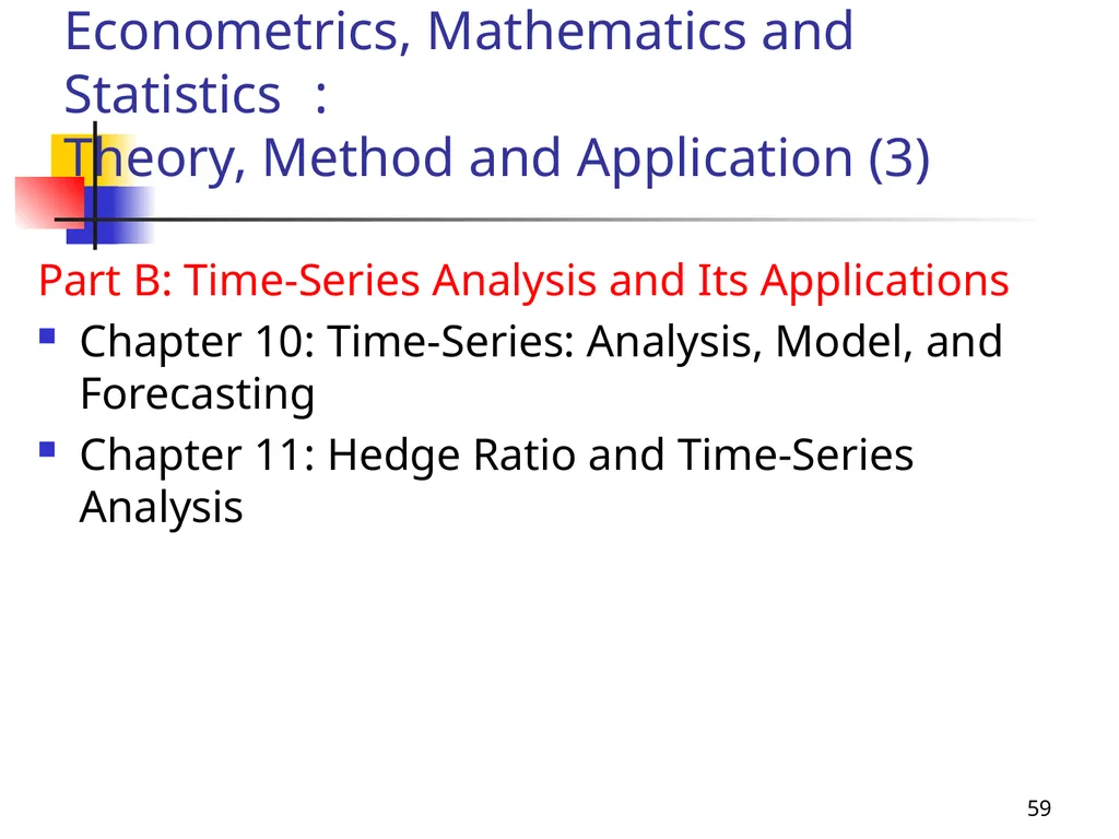 1 Introduction to Financial Econometrics, - slide 59 of 67